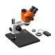 G2Mark RE-50X (3D Continuous Zoom) 7X~50X Trinocular Stereo Microscope With 0.5X CTV Camera Zoom Lens & LED Adjustable Light Exclusive Quality - Medium Base G2Mark RE-50X (3D Continuous Zoom) 7X~50X Trinocular Stereo Microscope With 0.5X CTV Camera Zoom Lens & LED Adjustable Light Exclusive Quality - Medium Base