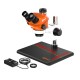 G2Mark RE-50X (3D Continuous Zoom) 7X~50X Trinocular Stereo Microscope With 0.5X CTV Camera Zoom Lens & LED Adjustable Light Exclusive Quality - Medium Base G2Mark RE-50X (3D Continuous Zoom) 7X~50X Trinocular Stereo Microscope With 0.5X CTV Camera Zoom Lens & LED Adjustable Light Exclusive Quality - Medium Base
