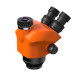 G2Mark RE-50X (3D Continuous Zoom) 7X~50X Trinocular Stereo Microscope Head G2Mark RE-50X (3D Continuous Zoom) 7X~50X Trinocular Stereo Microscope Head