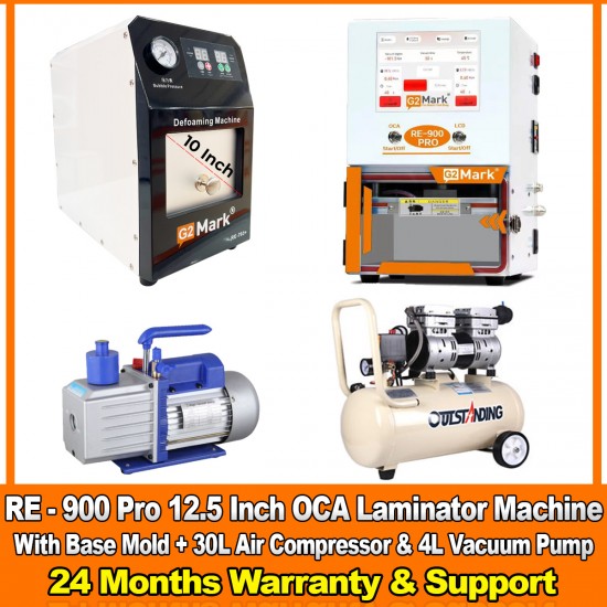 G2Mark RE-900 Pro EDGE / FLAT Screen OCA Machine Full Set G2Mark RE-900 Pro EDGE / FLAT Screen OCA Machine Full Set