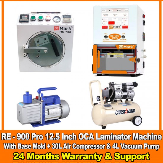 G2Mark RE-900 Pro EDGE / FLAT Screen OCA Machine Full Set G2Mark RE-900 Pro EDGE / FLAT Screen OCA Machine Full Set