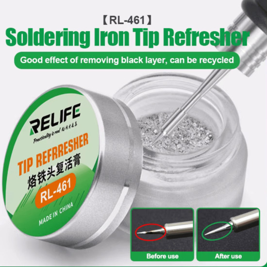 Relife RL-461 Soldering Bit Cleaner