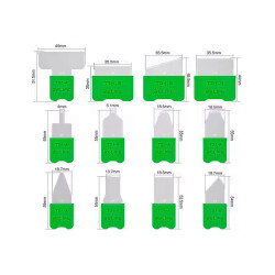 Relife TD1 Pro 12-in-1 LCD Screen Disassembly Prying Blade Set