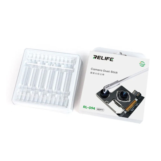 Relife RL-094 Camera Lens Cleaner Synthetic Resin Gel Stick (48Pcs) 