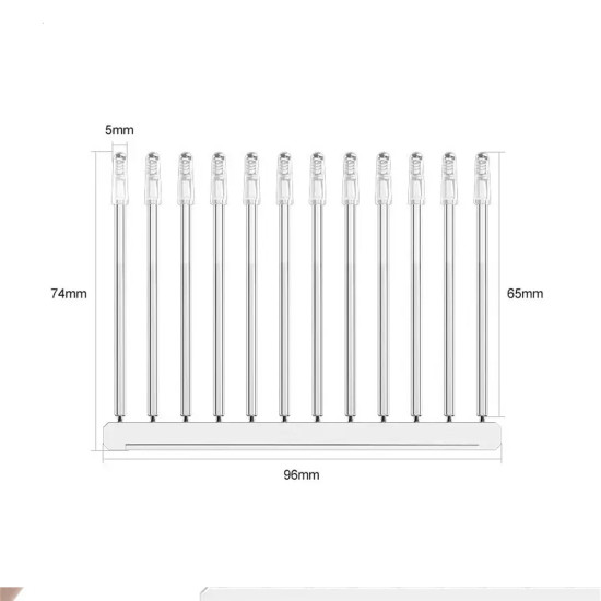 Relife RL-094 Camera Lens Cleaner Synthetic Resin Gel Stick (48Pcs) 