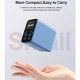 Relife Q4 6-Port Dual PD+QC Smart Color Screen Fast Charger (72W)