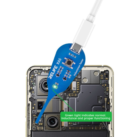 Relife Coiler Tester High Accuracy Inductance Tester With Instant Fault Lock Green LED Light - XA5