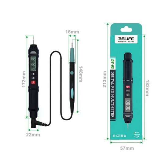 Relife DT-02 Pen Type Automatic Digital Multimeter Relife DT-02 Pen Type Automatic Digital Multimeter
