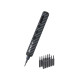 Relife E1 Powerful Carbon Fiber Electric Screwdriver Set with 12Pcs Steel Bits Relife E1 Powerful Carbon Fiber Electric Screwdriver Set with 12Pcs Steel Bits