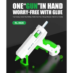 Relife RL-062E Fast Heating Hot Melt Glue Gun