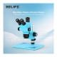 Relife M6T-Pro B11 (6.5X-65X) Trinocular Stereo Microscope With Zooming 0.5X CTV Camera Lens & LED Adjustable Light - (Blue Color) Relife M6T-Pro B11 (6.5X-65X) Trinocular Stereo Microscope With Zooming 0.5X CTV Camera Lens & LED Adjustable Light - (Blue Color)