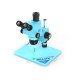 Relife M6T-Pro B11 (6.5X-65X) Trinocular Stereo Microscope With Zooming 0.5X CTV Camera Lens & LED Adjustable Light - (Green Color) Relife M6T-Pro B11 (6.5X-65X) Trinocular Stereo Microscope With Zooming 0.5X CTV Camera Lens & LED Adjustable Light - (Green Color)