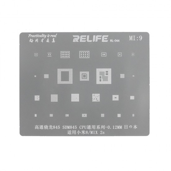 0.12MM Stencil Plate For SDM845 CPU ( MI9 )