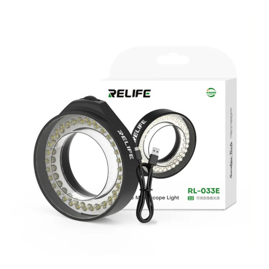 Relife RL-033E LED Adjustable Microscope Ring Light