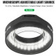 Relife RL-033E LED Adjustable Microscope Ring Light