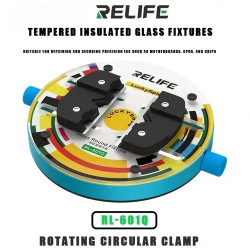 Relife RL-601Q Heat-Insulating Ring-Shaped Tempered Glass Motherboard Repair Fixture