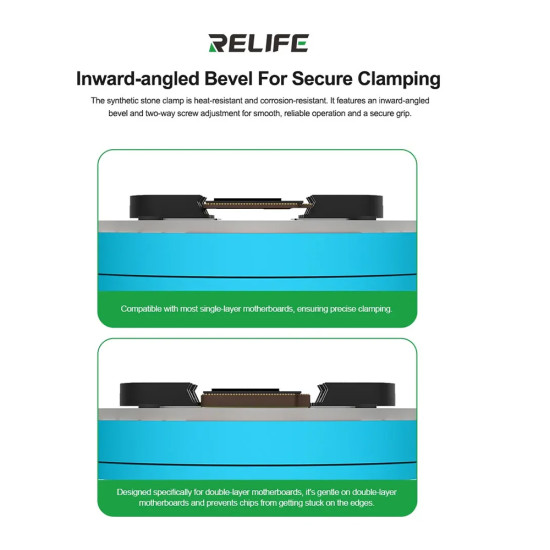 Relife RL-601Q Pro Heat-Insulating Rotating Motherboard Repair Fixture