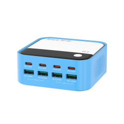 Relife Q2 8 USB+PD Port Smart Lightning Charger (120W)