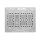 0.12MM Stencil Plate For Qualcomm CPU (QU3) 0.12MM Stencil Plate For Qualcomm CPU (QU3)