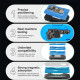 Relife RL-601T Middle Layer Tin Planting BGA Reballing Platform Set for iPhone X to 16Pro Max / 16e (26-in-1)