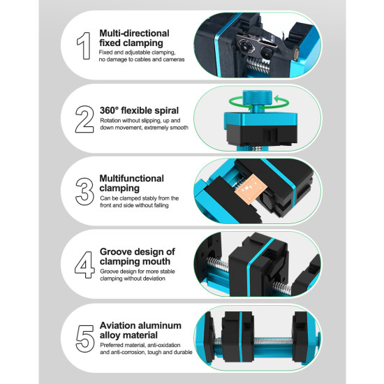 Relife TF3 Multi-function Universal Mobile Phone Camera Repair Fixture