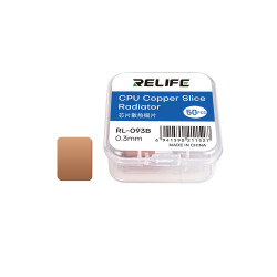 Relife RL-093B Chip Heat Sink Copper Sheet For CPU Chip Cooling - 50Pcs