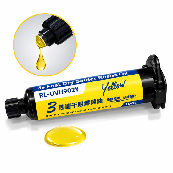 Relife RL-UVH902Y Solder Mask (Yellow)