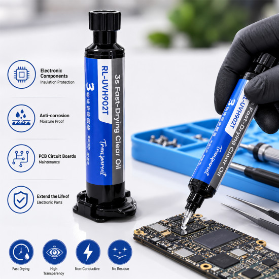 Relife RL-UVH902T Solder Mask (Transparent)