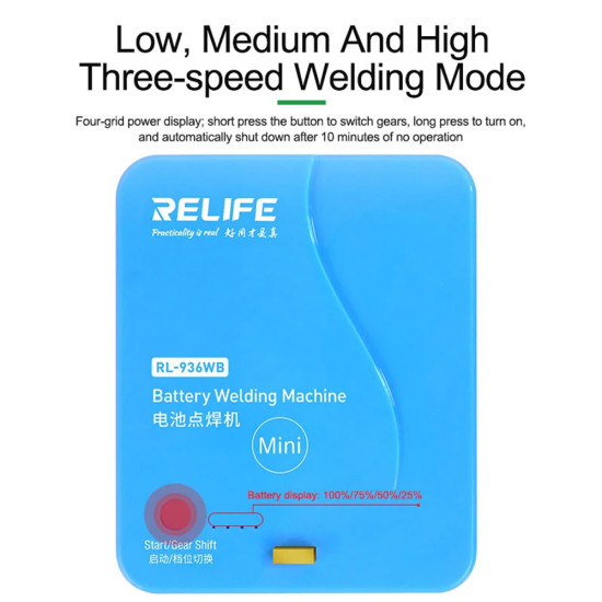 Relife RL-936WB Mini High-Power Battery Spot Welding Machine (400A)