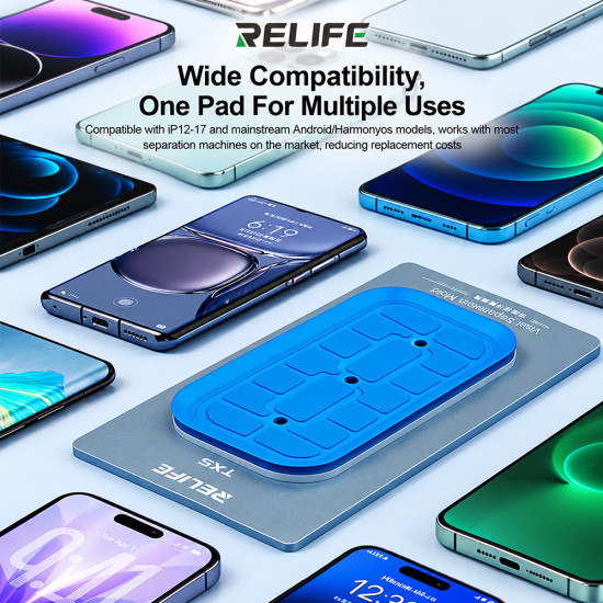 Relife TX5 Visual Separation Mold Compatible with iPhone 12-17PM and Android Phones