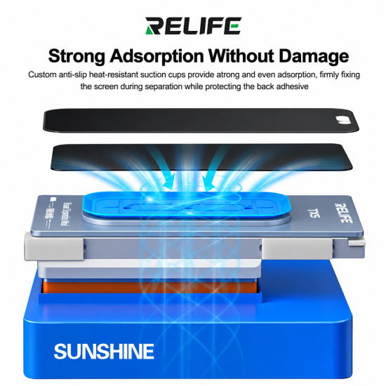 Relife TX5 Visual Separation Mold Compatible with iPhone 12-17PM and Android Phones