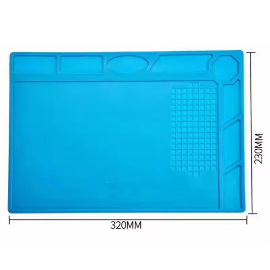 TE-502 High-temperature Resistant Insulation Maintenance Silicone Pad For Microscope  ( 320*230 MM )