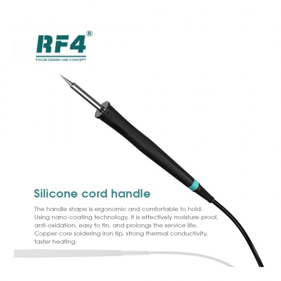 RF4 RF-ONE Soldering Iron Station With Intelligent Temperature Control (80W) RF4 RF-ONE Soldering Iron Station With Intelligent Temperature Control (80W)