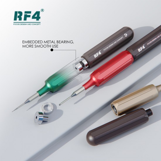RF4 RF-SD10 Superhard S2 Steel Magnetic Precision Screwdriver Set ( 5Pcs Set ) RF4 RF-SD10 Superhard S2 Steel Magnetic Precision Screwdriver Set ( 5Pcs Set )