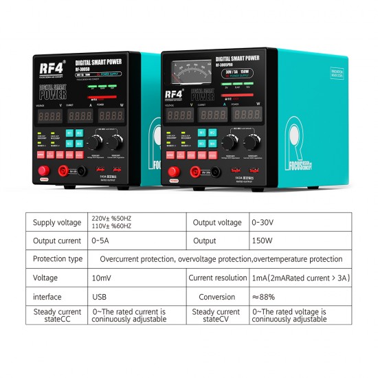 RF4 RF-3005 Pro Multifunctional Adjustable DC Power Supply With Pointer Gauge ( 30V / 5A ) RF4 RF-3005 Pro Multifunctional Adjustable DC Power Supply With Pointer Gauge ( 30V / 5A )
