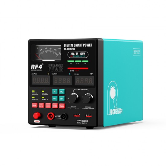 RF4 RF-3005 Pro Multifunctional Adjustable DC Power Supply With Pointer Gauge ( 30V / 5A ) RF4 RF-3005 Pro Multifunctional Adjustable DC Power Supply With Pointer Gauge ( 30V / 5A )