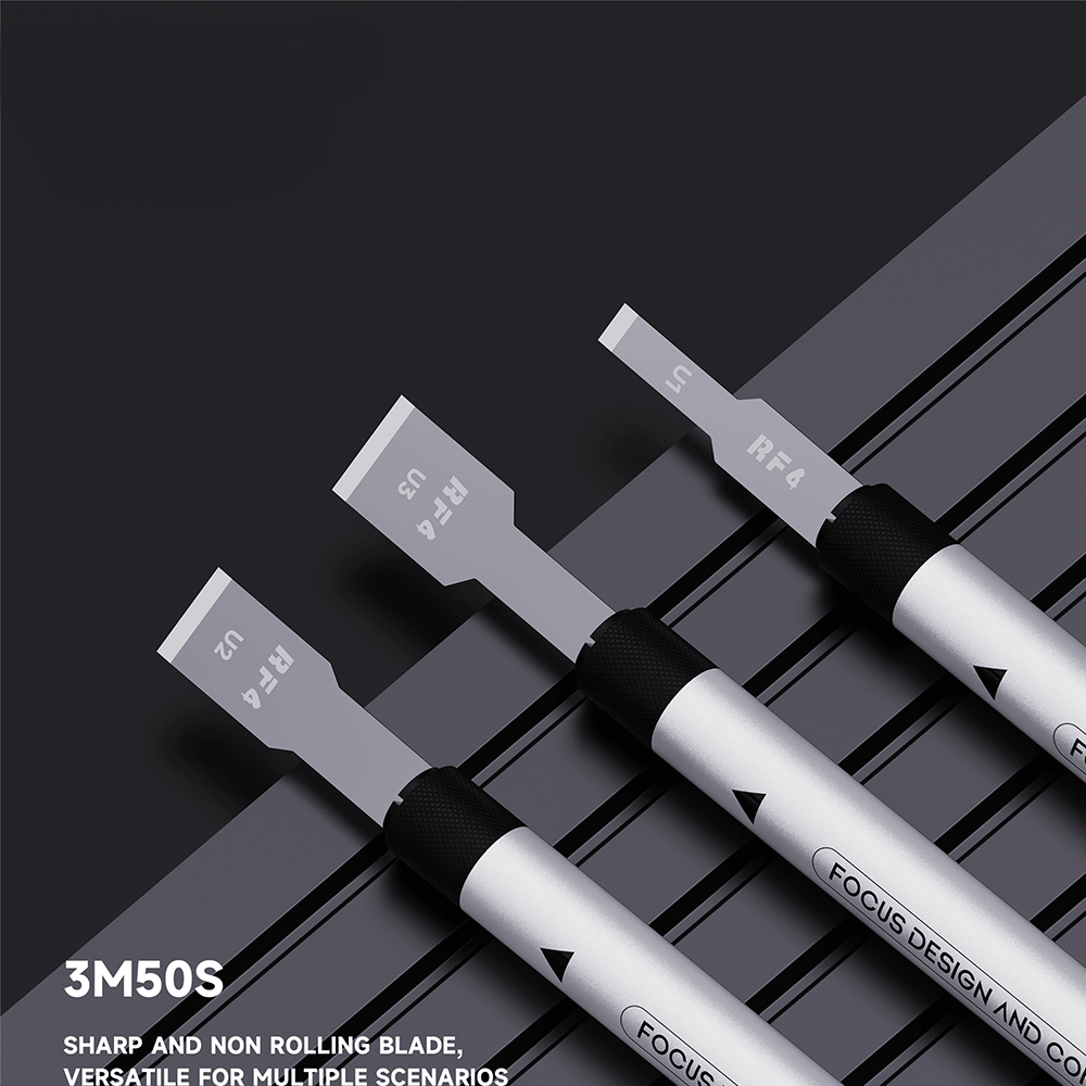 RF4 3M50S Stainless Steel Anti-Static Glue Removal Quick Spade Blades ...