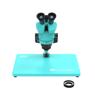 RF4 RF6558 (6.5X-58X) Trinocular Full HD Stereo Microscope With