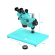 RF4 RF6558 6.5X-58X Trinocular Full HD Stereo Microscope With Zooming 0.5X CTV Camera Lens & LED Adjustable Light RF4 RF6558 6.5X-58X Trinocular Full HD Stereo Microscope With Zooming 0.5X CTV Camera Lens & LED Adjustable Light