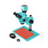 RF4 RF7050-P04 Base With 4K Camera (3D Continuous Zoom) 7X~50X Trinocular Stereo Microscope With 0.5X CTV Lens & LED Adjustable Light