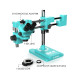 RF4 RF7050-TVW (3D Continuous Zoom) 7X-50X 360° Swiveling Trinocular Microscope With Zooming 0.5X CTV Camera Lens RF4 RF7050-TVW (3D Continuous Zoom) 7X-50X 360° Swiveling Trinocular Microscope With Zooming 0.5X CTV Camera Lens