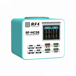 RF4 RF-MC08 Smart Full-color LCD Display Multi-Port Charger (150W)