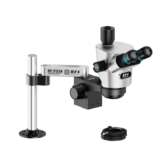 RF4 CX71P With F024 (6.5-65X) Ergonomic Design Trinocular Stereo Microscope - Premium Quality