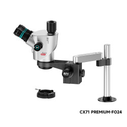 RF4 CX71P With F024 (6.5-65X) Ergonomic Design Trinocular Stereo Microscope - Premium Quality