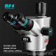 RF4 CX71P With F024 (6.5-65X) Ergonomic Design Trinocular Stereo Microscope - Premium Quality