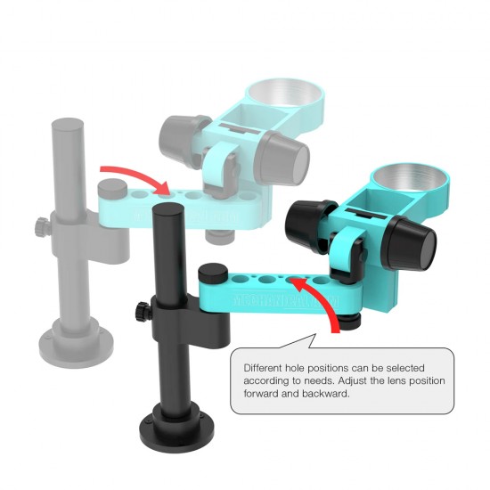 RF4 RF-F019 Microscope Rotary Folding Support for Stereomicroscope and Single Barrel Microscope RF4 RF-F019 Microscope Rotary Folding Support for Stereomicroscope and Single Barrel Microscope