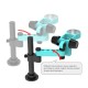 RF4 RF-F019 Microscope Rotary Folding Support for Stereomicroscope and Single Barrel Microscope RF4 RF-F019 Microscope Rotary Folding Support for Stereomicroscope and Single Barrel Microscope