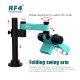 RF4 RF-F019 Microscope Rotary Folding Support for Stereomicroscope and Single Barrel Microscope RF4 RF-F019 Microscope Rotary Folding Support for Stereomicroscope and Single Barrel Microscope