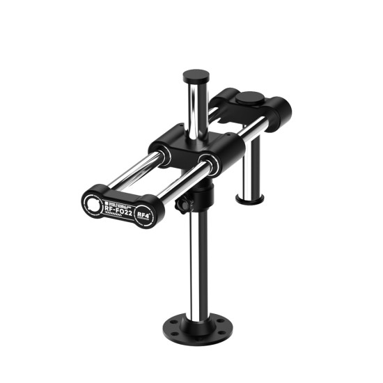 RF4 RF-FO22 360° Rotation Adjustable Universal Double Arm Microscope Bracket RF4 RF-FO22 360° Rotation Adjustable Universal Double Arm Microscope Bracket