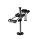 RF4 RF-FO22 360° Rotation Adjustable Universal Double Arm Microscope Bracket RF4 RF-FO22 360° Rotation Adjustable Universal Double Arm Microscope Bracket